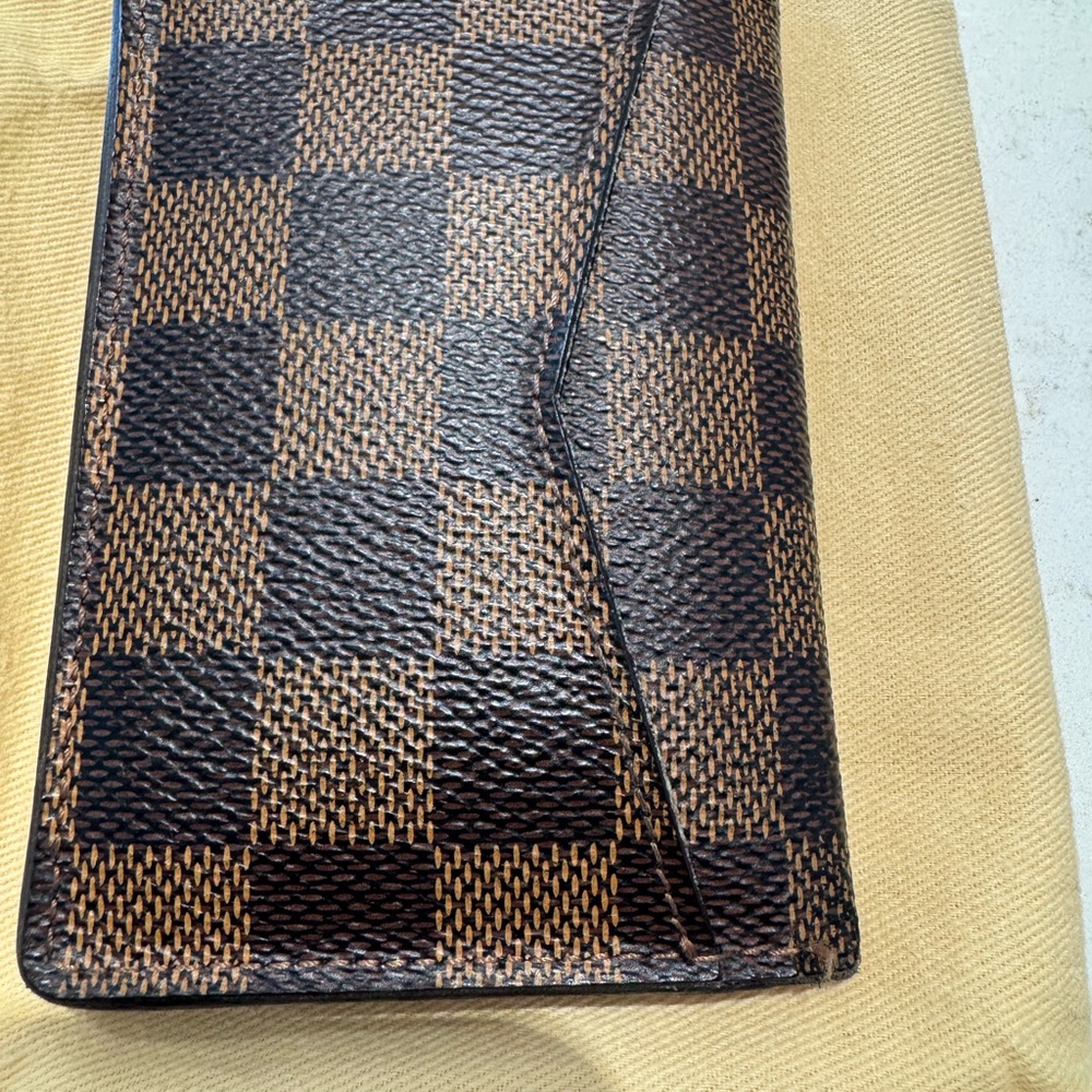 Chapman Brothers x Louis Vuitton Rhino brown Damier logo pocket organizer - Picture 4 of 10
